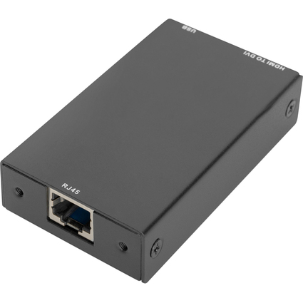 DIGITUS DVI-Dongle fr modulare KVM-Konsolen, RJ45 auf DVI