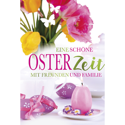 SUSY CARD Oster-Grukarte "Osterkerze"