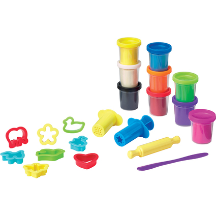 Maped Creativ Spielknete-Set mit Knetzubehr, 21-teilig