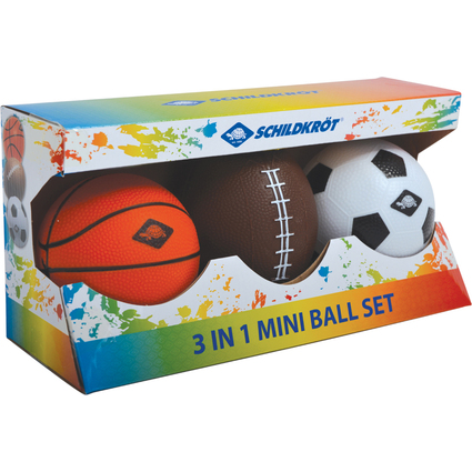 SCHILDKRT 3in1 Mini Ball-Set, 3-teilig