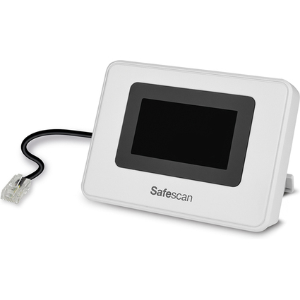 Safescan Externes LCD-Display ED-160, wei