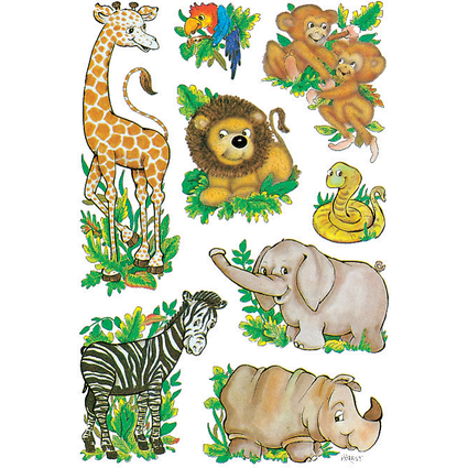 HERMA Sticker DECOR "Dschungeltiere"