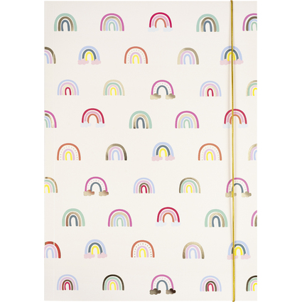 folia Zeichnungsmappe HOTFOIL "Rainbows", Karton, DIN A3