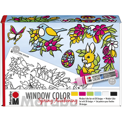 Marabu Window Color Fun and Fancy "Spring Awakening"