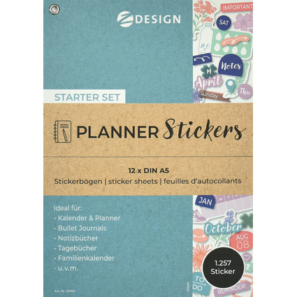 AVERY Zweckform ZDesign Planungs-Sticker "STARTER SET"