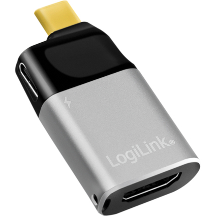 LogiLink USB Grafikadapter, USB-C - HDMI/USB-C