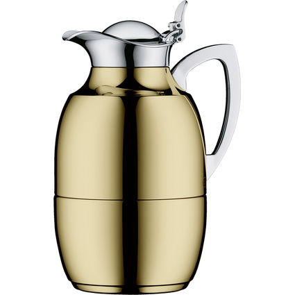 alfi Isolierkanne JUWEL, 1,0 Liter, Edelstahl gold plated