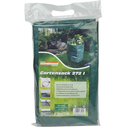 BRDER MANNESMANN Gartensack, 272 Liter, Polypropylen, grn