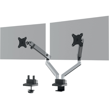 DURABLE Monitorarm SELECT PLUS, fr 2 Monitore, Klemme