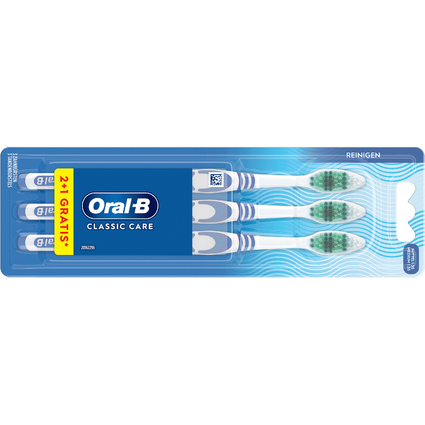 Oral-B Zahnbrste CLASSIC CARE 35, mittel, 2+1 Pack