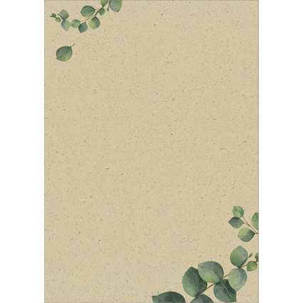 sigel Design-Papier "Eucalyptus", DIN A4, 100 g/qm