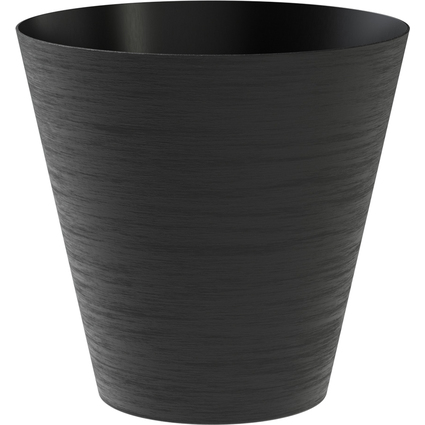 tera Pflanzgef "Hoop", Durchmesser: 160 mm, black