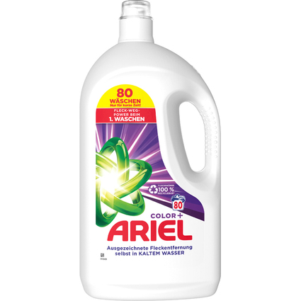 ARIEL Flssigwaschmittel Color+, 4 Liter - 80 WL