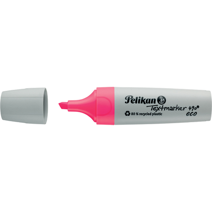 Pelikan Textmarker 490 eco, neonrosa