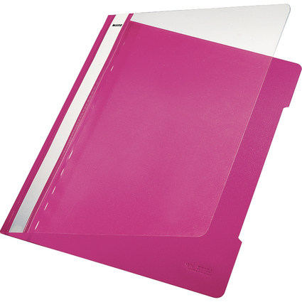 LEITZ Schnellhefter Standard, DIN A4, PP, pink