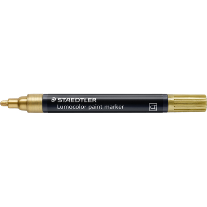 STAEDTLER Acrylmarker Lumocolor paint marker, gold