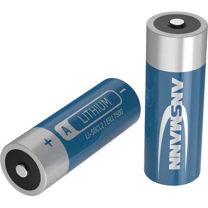 ANSMANN Lithium-Thionylchlorid Batterie ER17500 / A, 3,6 V