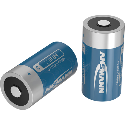 ANSMANN Lithium-Thionylchlorid Batterie ER26500 / C, 3,6 V
