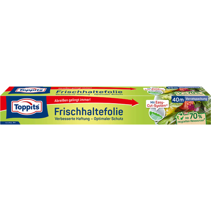 TOPPITS Frischhaltefolie, Breite: 325 mm, Lnge: 40 m