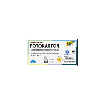 folia Fotokarton, (B)500 x (H)700 mm, 380 g/qm, schwarz
