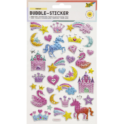 folia Bubble-Sticker FANTASY