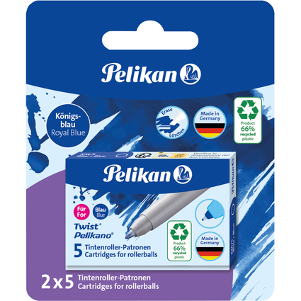 Pelikan Tintenroller-Patronen eco fr Pelikano/Twist