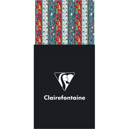 Clairefontaine Weihnachts-Geschenkpapier "Alliance Kinder"