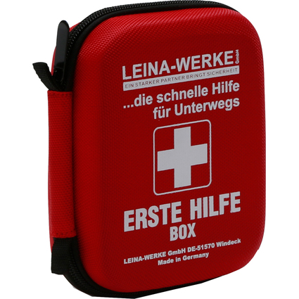 Leina Erste Hilfe-Box, Inhalt: DIN 13019, rot