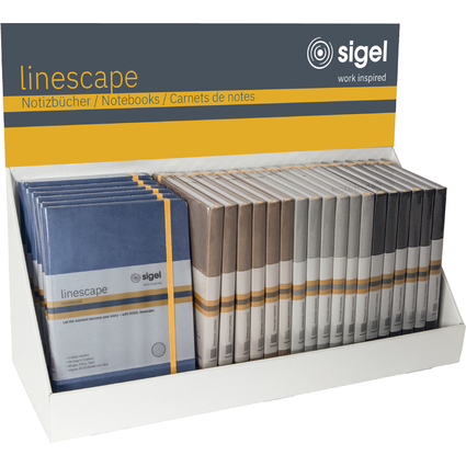 sigel Notizbuch Linescape, DIN A5 hoch, Display