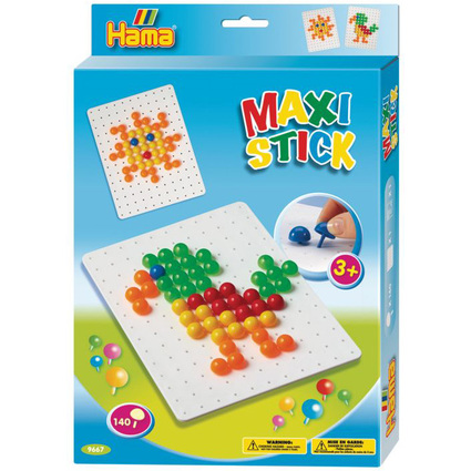 Hama Maxi Stick Stecker "Viereck", kleine Geschenkpackung