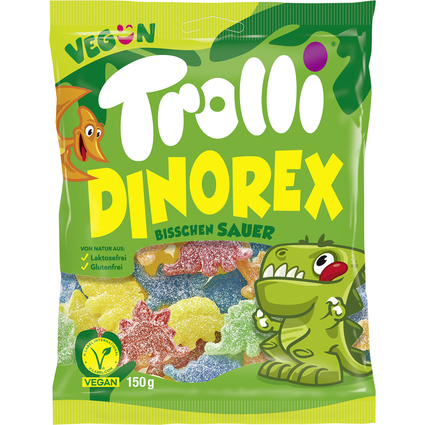 Trolli Fruchtgummi DINO REX, 150 g Beutel