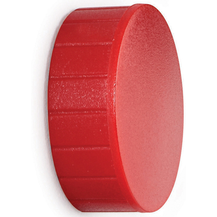 MAUL Haftmagnet MAULsolid, Durchm.: 38 mm, 2,5 kg, rot