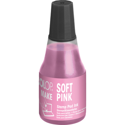 COLOP Stempelfarbe MAKE, 25 ml, soft pink