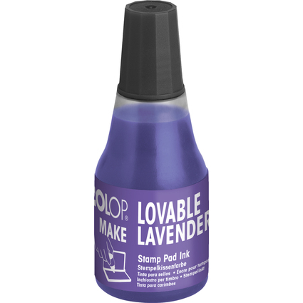 COLOP Stempelfarbe MAKE, 25 ml, lovable lavender