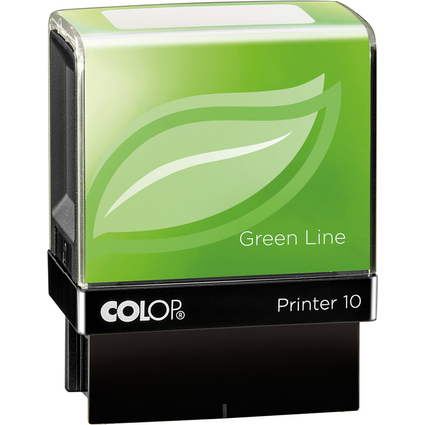 COLOP Textstempel Printer 10 Green Line, 3-zeilig, Gutschein