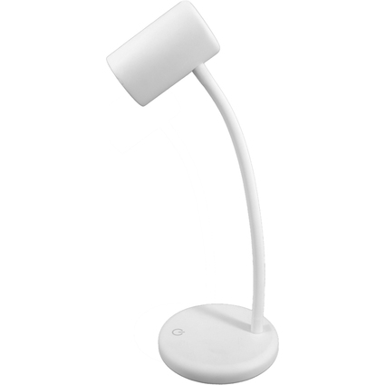 UNiLUX LED-Tischleuchte LOU, Standfu, wei