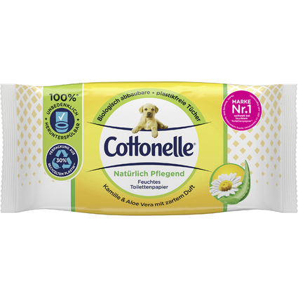 Cottonelle Feuchtes Toilettenpapier, mit Kamille & Aloe Vera