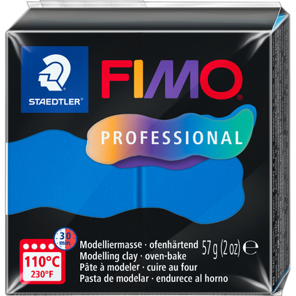 FIMO PROFESSIONAL Modelliermasse, ofenhrtend, royalblau