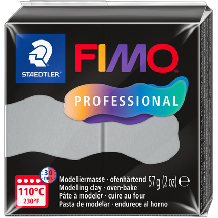 FIMO PROFESSIONAL Modelliermasse, ofenhrtend, delfingrau