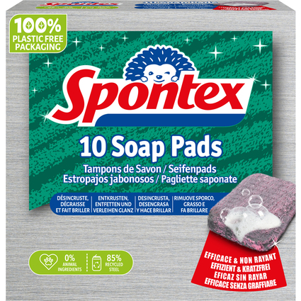 Spontex Reinigungspad/Seifenpad, 10er Pack