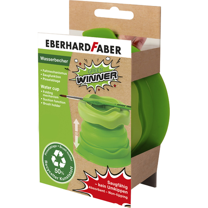 EBERHARD FABER Wasserbecher GREEN WINNER, grn