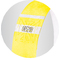 sigel Eventbnder "Super Soft", fluoreszierend, gelb