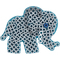 Hama Stiftplatte maxi "kleiner Elefant", transparent