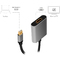 LogiLink Mini DisplayPort - HDMI Adapterkabel, 0,15 m