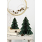 folia Wabendekor CLASSIC XMAS TREES, 2er Set, Gre: S/M