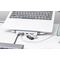 DIGITUS Notebook-Stnder mit USB-C Docking Station, 8-Port