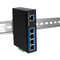 LogiLink Industrial Fast Ethernet PoE Switch, 5-Port