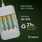 VARTA Ladegert Eco Charger Pro Recycled, inkl. 4x Mignon AA