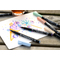 SAKURA Pinselstift Koi Colouring Brush Pen "Earth", 6er Set