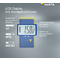 VARTA Batterie Tester, LCD-Display, blau / gelb